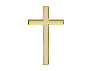 Крест на гроб Костельный