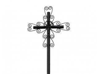 Крест металлический Вера